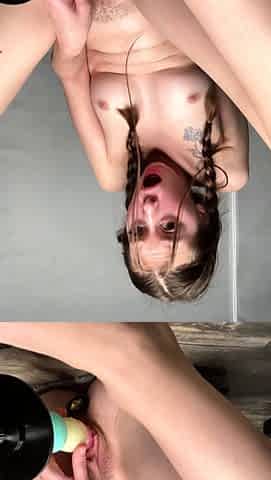 Romanian amateur webcam teen masturbate
