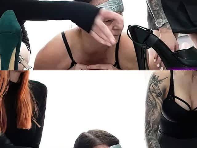 Domination For Fun Leona And Sheila Taped Bitch Craves Her