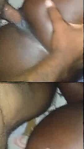 Fascinating haitian black twat bang