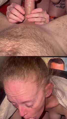 Great head by a hot Redhead