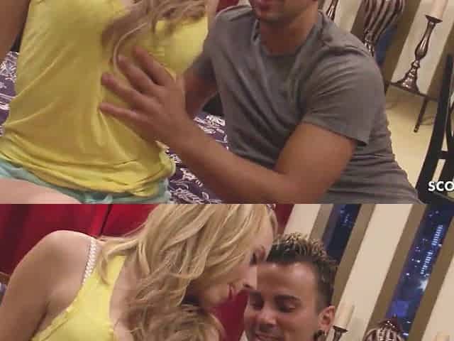 Shy Virgin Hotty Entice to Coarse Defloration Sex by Large Rod