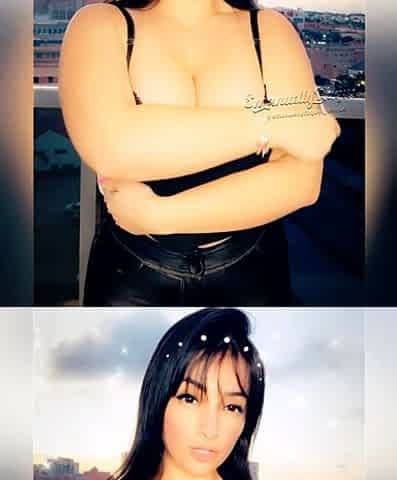 Big boob brunette masturbates on webcam