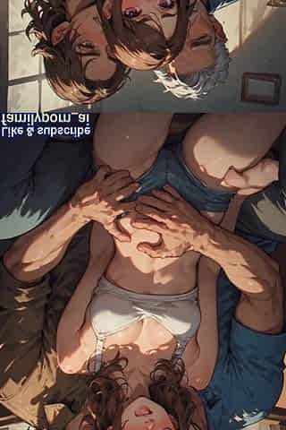 Step daddy and ally screws stepdaugher boy AI voice over ( AI generated )