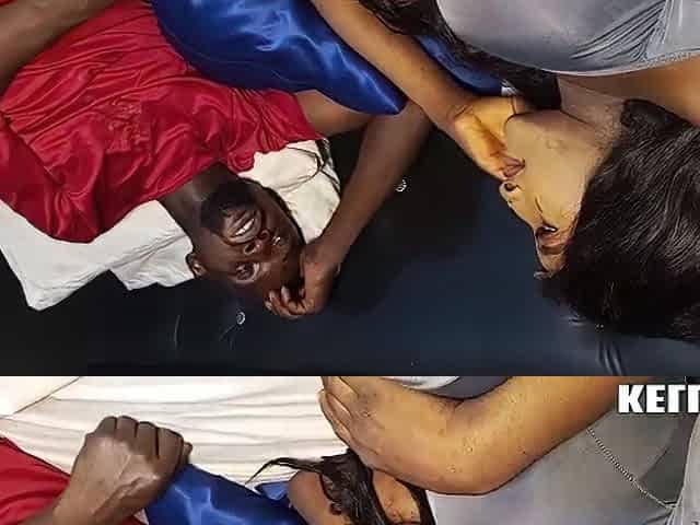 BLACK SEXY BANG WITH STEPFATHER WITH LARGE JOCK