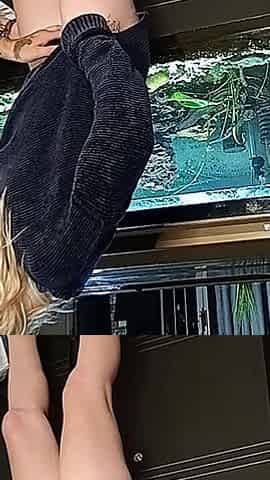 Finger Fucking My Petite Blonde Girlfriemd