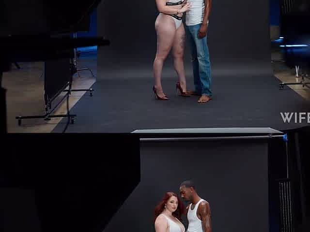 Redhead Rose get fucked by BBC WIFEY
