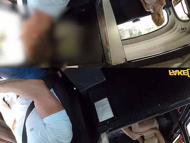 Cherry Kiss Bangs Wild in a Taxi Agent Threesome