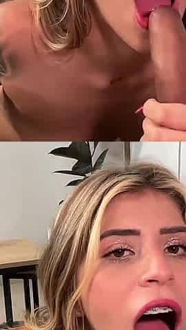 Beautiful Blonde Fucked by Huge Cock