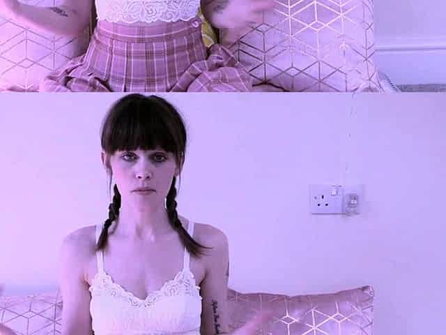 Hottest brunette solo webcam masturbation 2