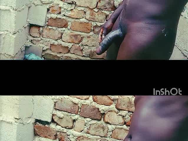 Darksome ebony hard weenie trickling ????????