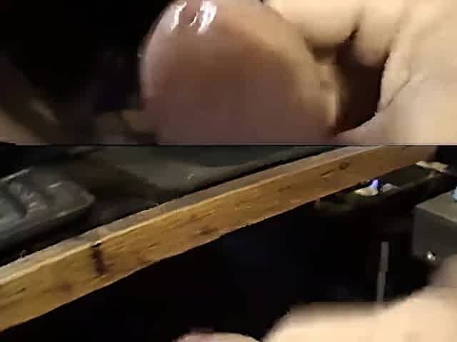 Slow motion Solo cum discharged. large load, Large head