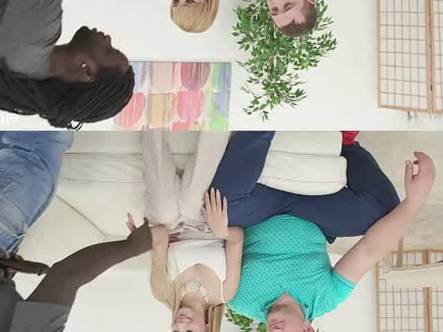 Giant Ebony Ramrod Reams Charming Housewife Natasha Teen DTW7213