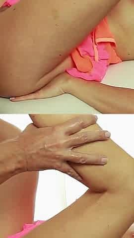 Double Anal Creampie! Perverse Creampie in My Sore-fucked Ass