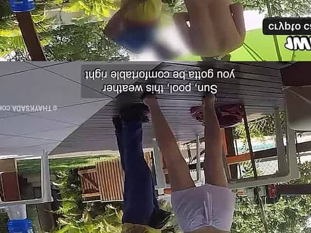 Hot wife Thay Ksada nailing with the water delivery dude - with English subtitles