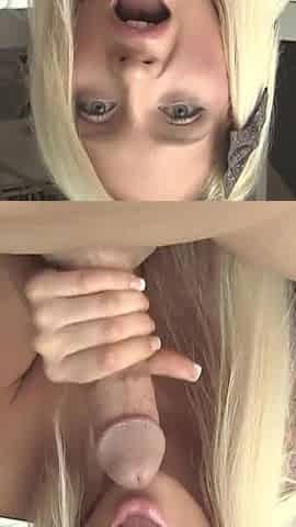 Busty blonde bombshell Jenessa James loves big dick