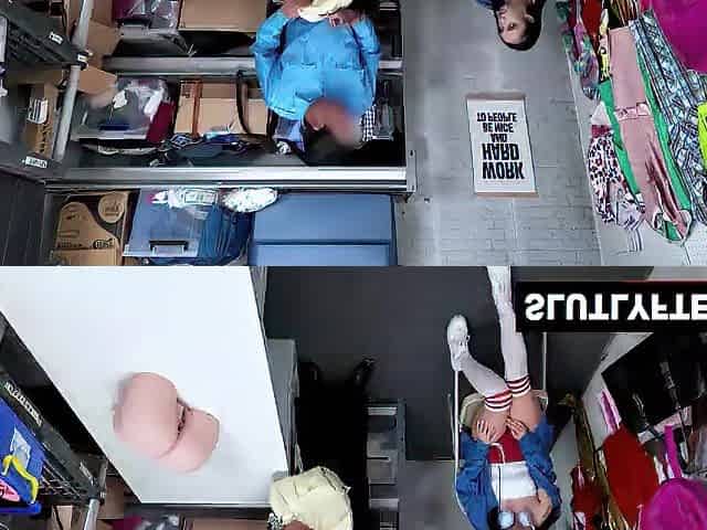 Lily Jordan Caught Stealing, Screwed Hard