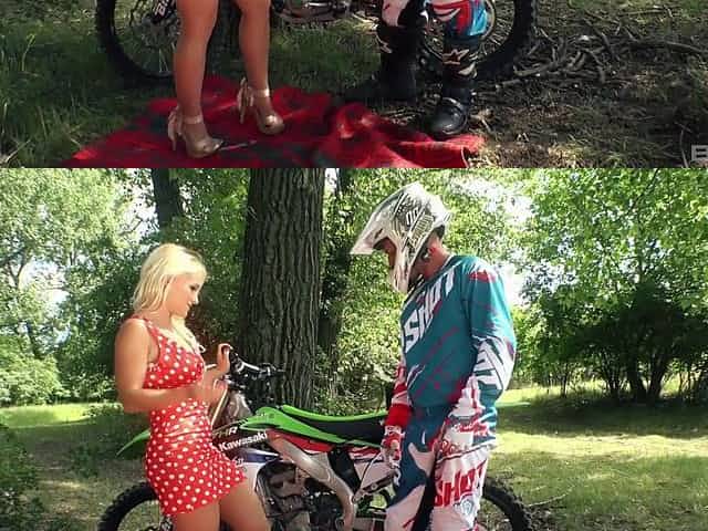 Rossella Viscontidrops her panties to have amazing sex in outdoors