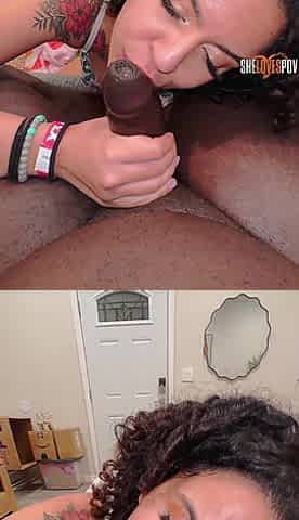 Semaj Media Alix Sucks Me so Good That I Cum in Her Mouth!!