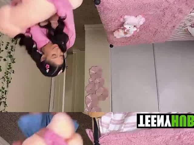 Small Pillow Humper Lastly Tries a Real Jock