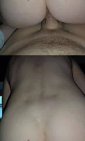 Riding his shlong until I squirt all over him