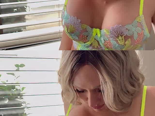 mother I'd like to fuck Underware Try-on - Large boobs & Booty