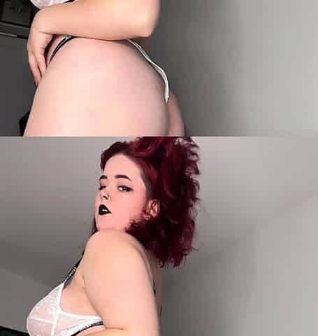 Great Big Boobs On Masturbating Redhead