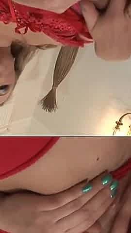 Katya a Slutty No Longer Virgin with Small Tits and Blonde Hair Gets Fucked in the Ass by an Oversized Cock