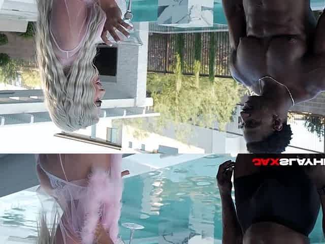 Curvy hot MILF interracial sex