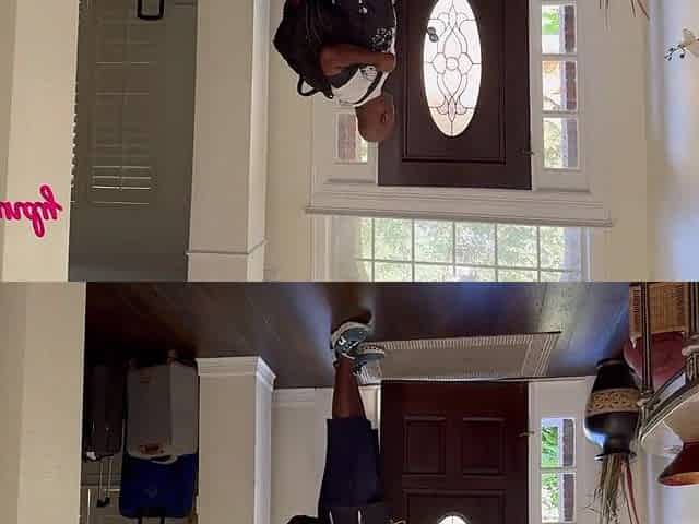 Alisha Adams in the wrong vacation abode