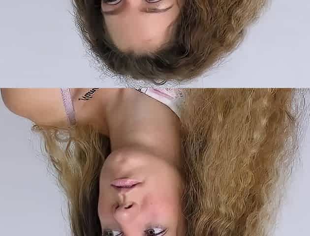 Monique Woods With Curly Hair & Small Tits Takes DP On