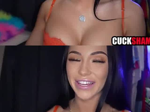 Cuckold hubby watching wife drilled by two boys