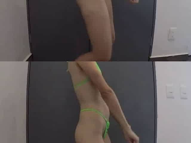 Micro Bikini Latina Teen on Webcam