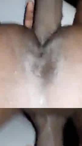 Big Black Cock Pounding My We Pussy Doggy Cumshot