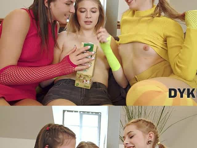 Nerd does not care that hot Kami Yammy is having sex with 2 girls