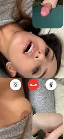 My friend and i cum at the same time during a video call