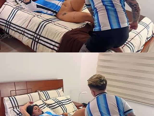 SILLY FAN GETS HER BOOTY RIPPED APART AFTER THE ARGENTINA MATCH
