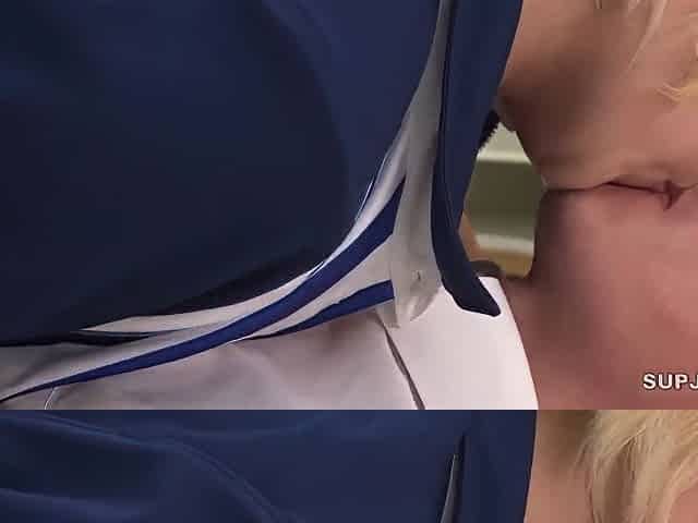 Sexy Blonde Asian Gets Her Ass Creampied (decensored + English Subtitles) - Otsu Alice