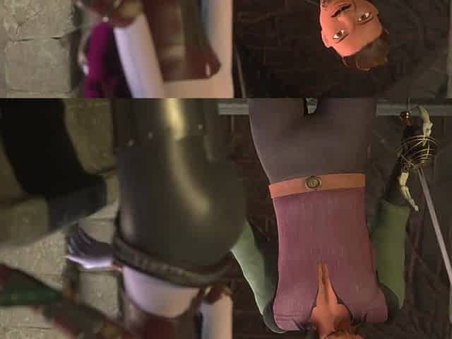 3DGSPOT - Breasty Elf Dominates A Chap In A Fight And Is Rewarded By His Dick! CG ANIMATION!