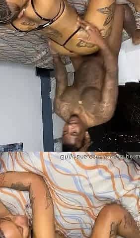 Amateur black whore steamy 69 and hardcore fucking
