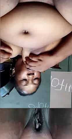 Large melons thick cunt black