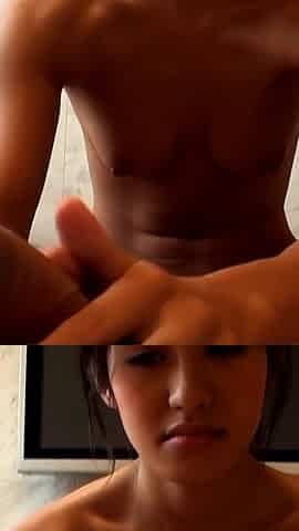Little Asians Blow Bubbles and Lick the Balls Until They Cum.