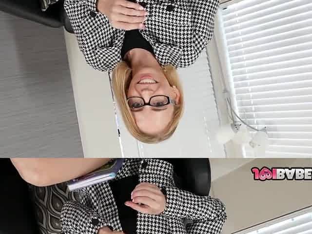 Tiny Norah Nova Gives JOI On Job Interview