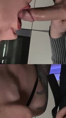 Asian Hottie Rides Cock in Wild Threesome Fuck