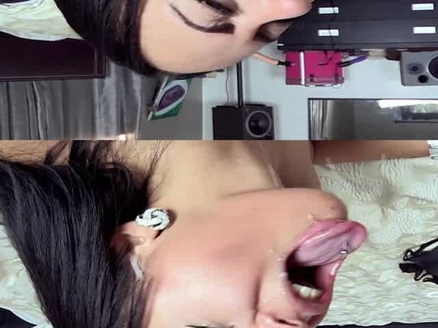 White and Black Girls Ride Toys and Guys After Getting Deep Mouth Fuck in Hot Interracial Sex