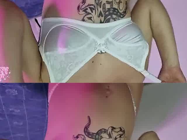 Sexually excited Preggy Teen Stretching and Fingering Her Booty