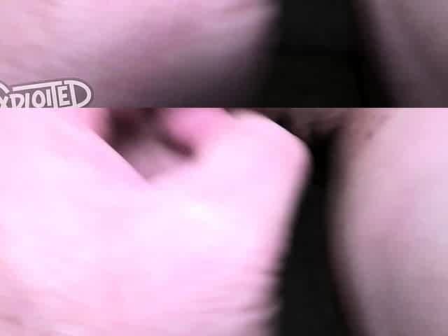 Super cute horny teen brunette fucked hardcore pov