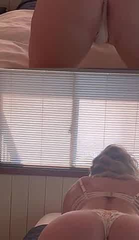 Sexy (big Tits) Blonde MILF Solo Fucking