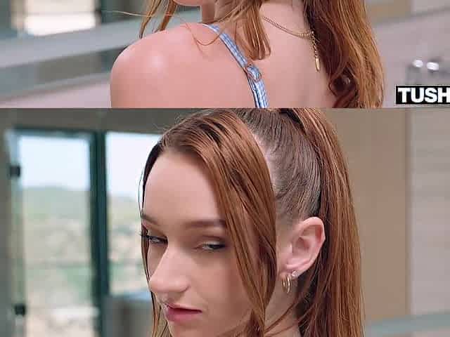 TUSHYRAW Perfect Chick gets her butt banged