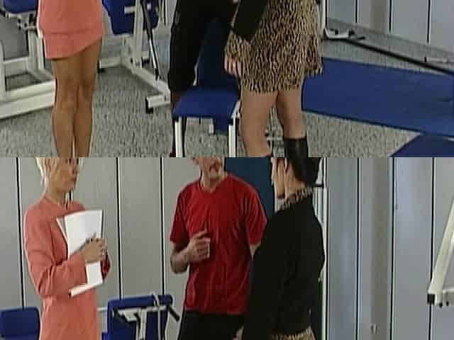 Throat Bulging Deepthroat Blonde Stuffs Dildo in Gaping Ass