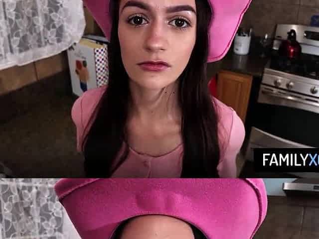 Lewd Stepdaughter Takes Schlong Riding Lessons From Stepdad